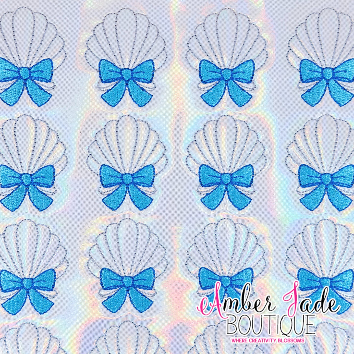 Coquette Seashell - Blue
