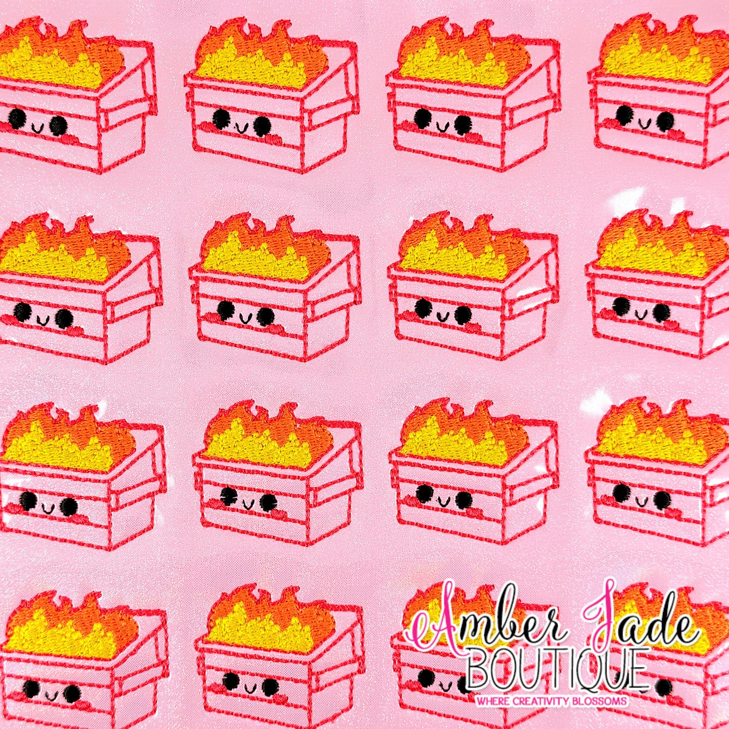 Dumpster Fire - Pink #2