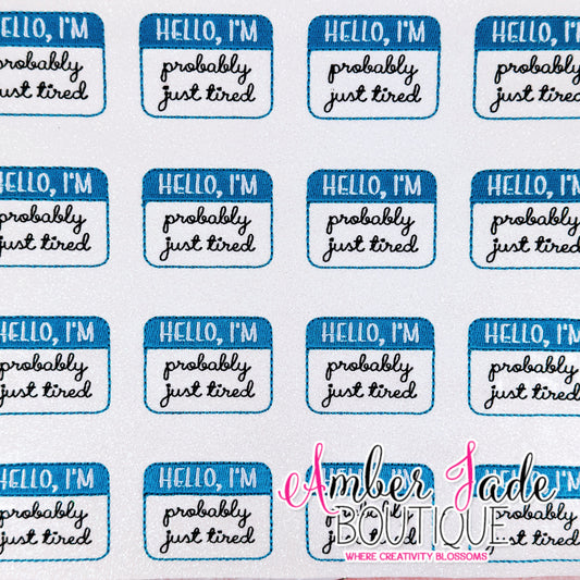 Hello, I'm probably just tired - TEAL