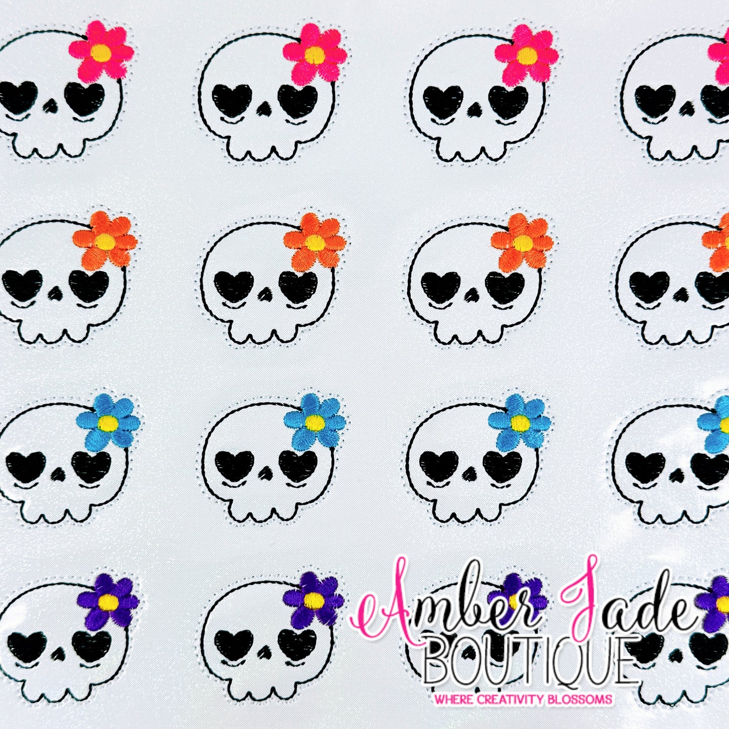Skull with Flower (BEG)