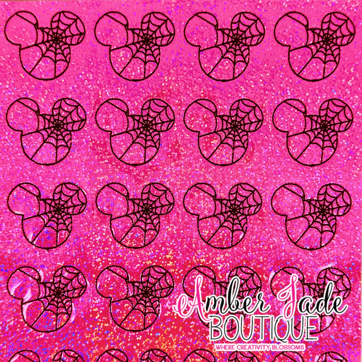 Spiderweb Mickey - HOT PINK