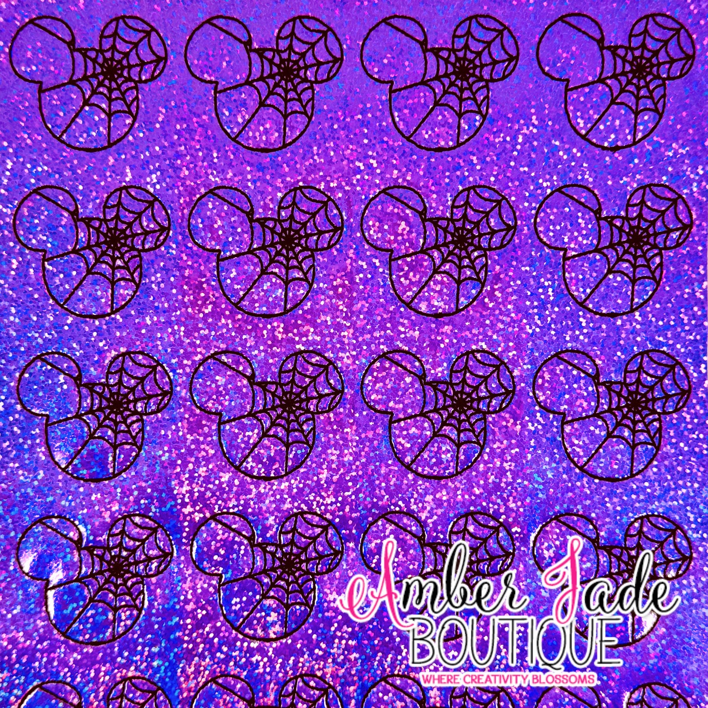 Spiderweb Mickey - PURPLE