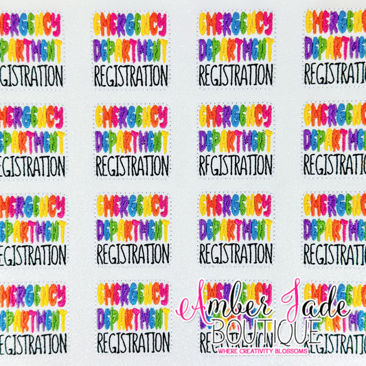 Emergency Department Registration