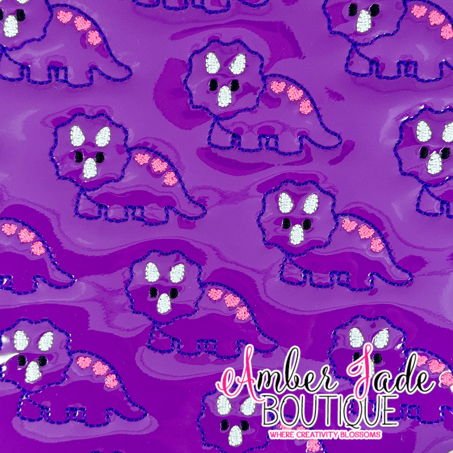 Triceratops - Purple Faux