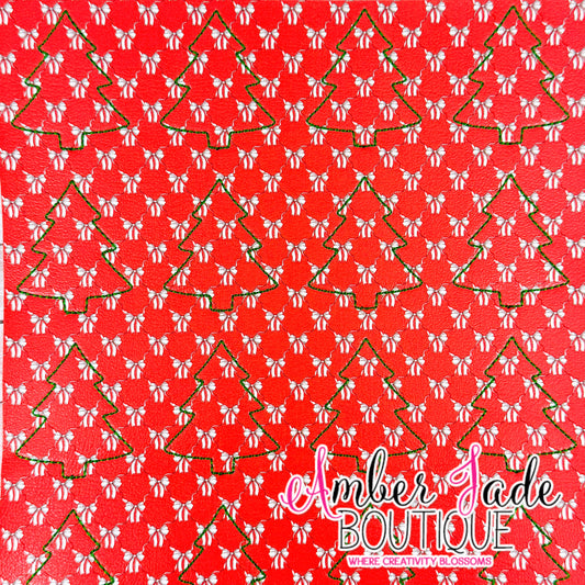 *LIMITED* Christmas Tree Coquette - RED