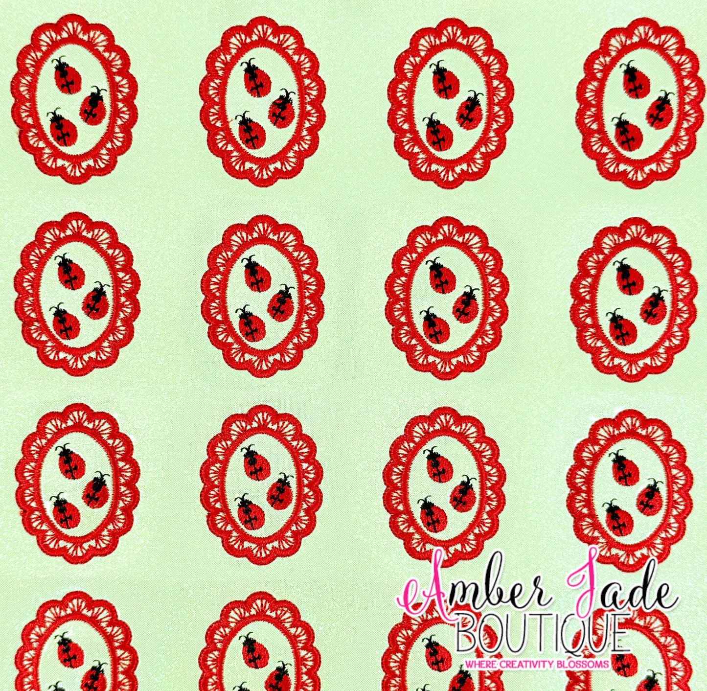 Vintage Ladybug Frame