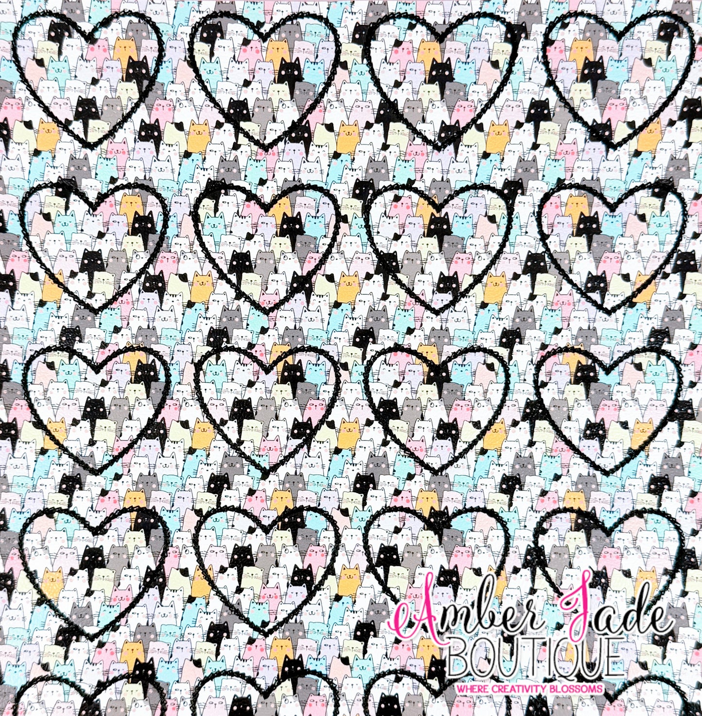 *LIMITED* Heart - Layered Cats