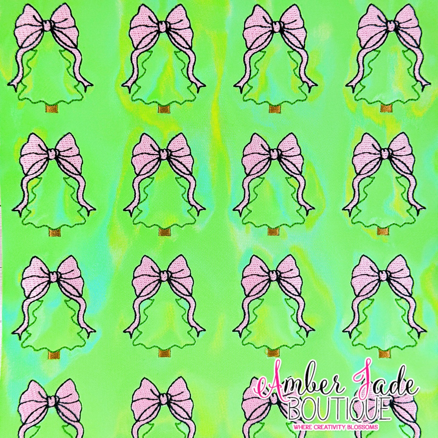 Coquette Christmas Tree - Pink Bow