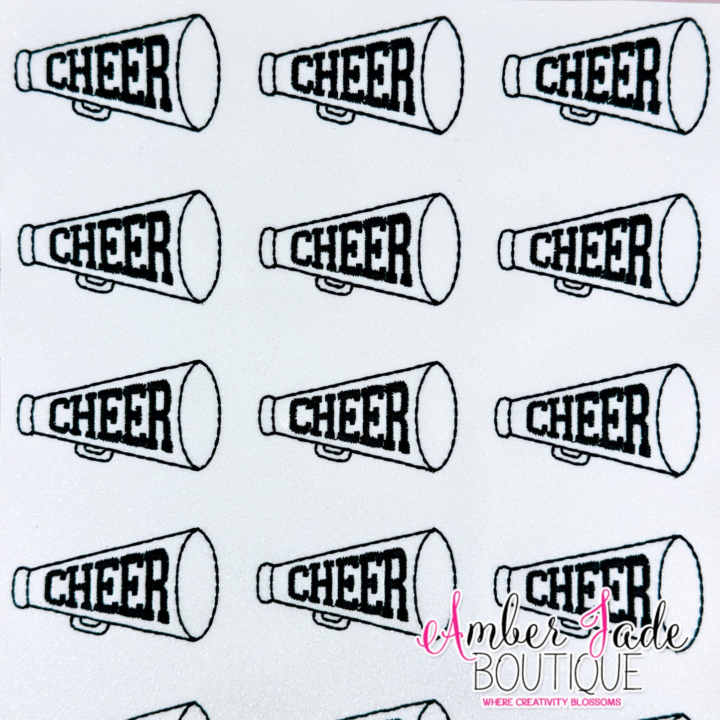 Megaphone - Cheer - BLACK (Set of 3)