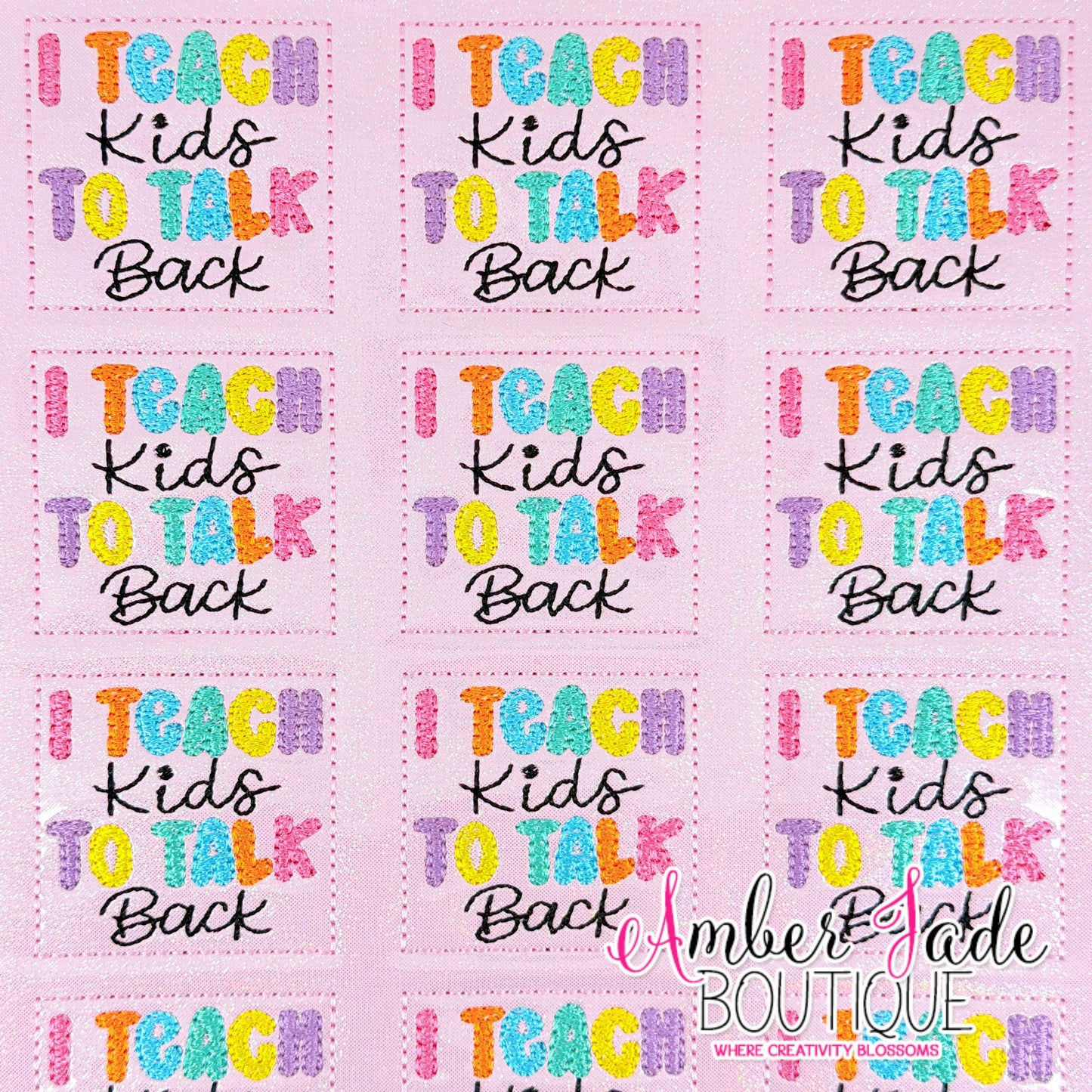 I Teach Kids To Talk Back - SLP - #2