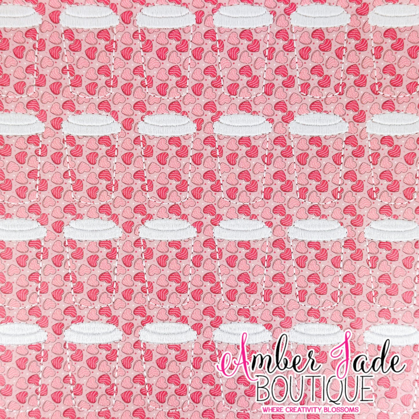 LD Cake Hearts Coffee Cup