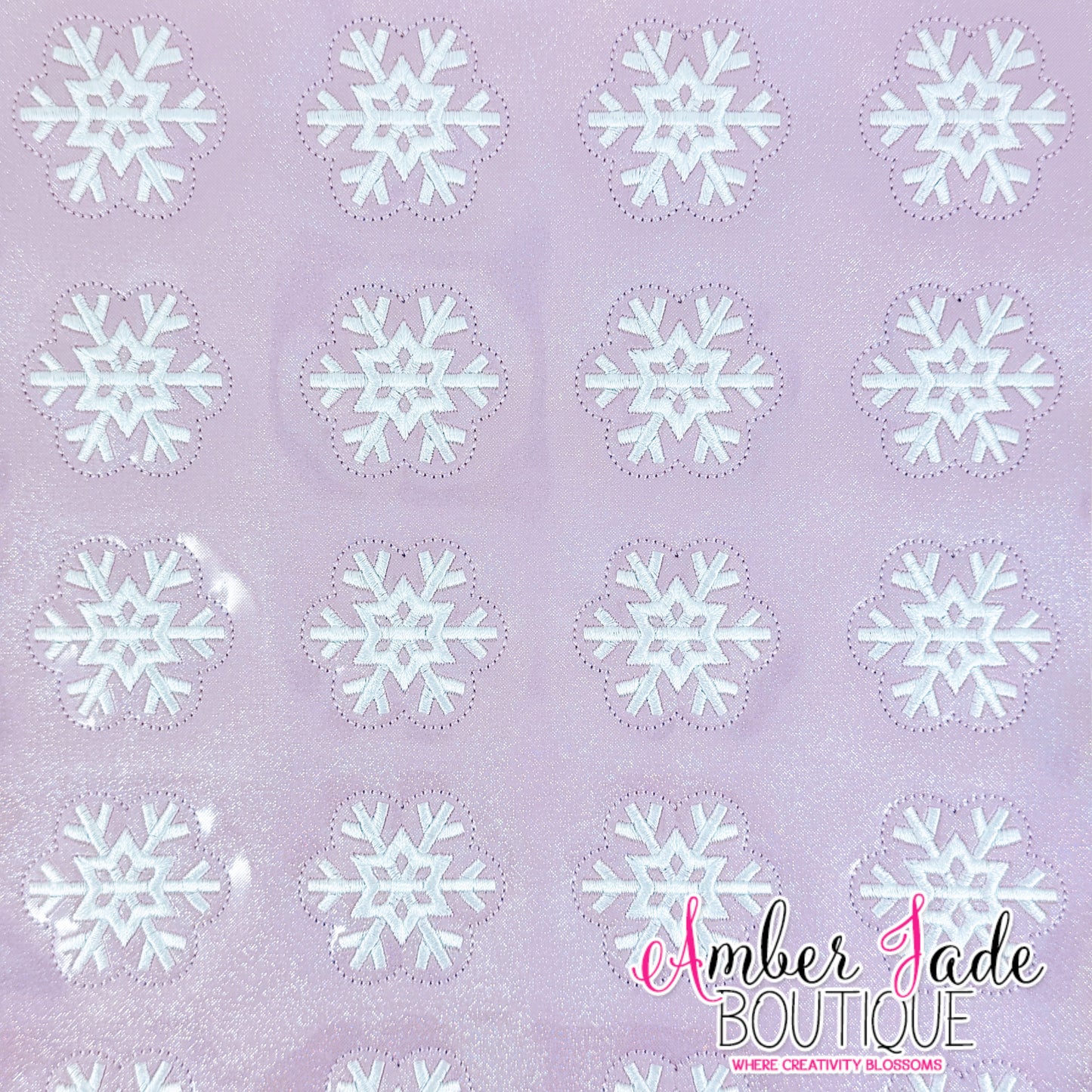 Snowflake - Pastel Purple