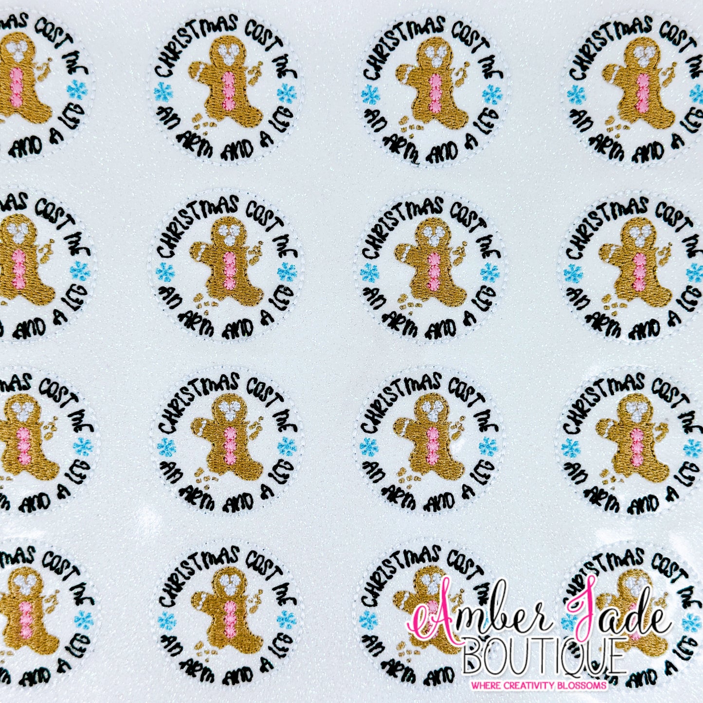 Christmas costs me an arm and a leg