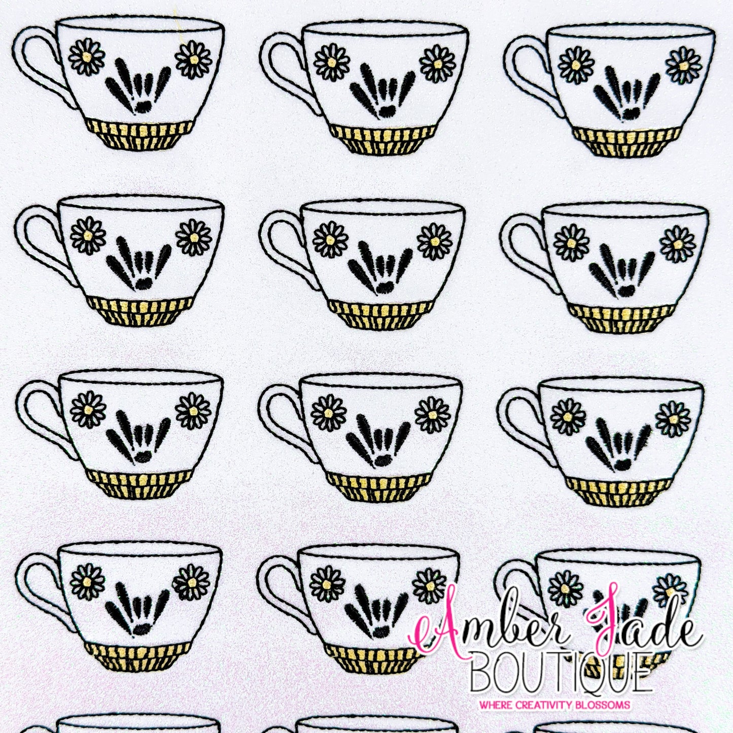 Teacup Sign Lanuage "I Love You"