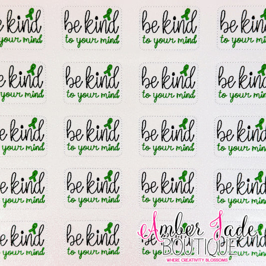 Be kind to your mind