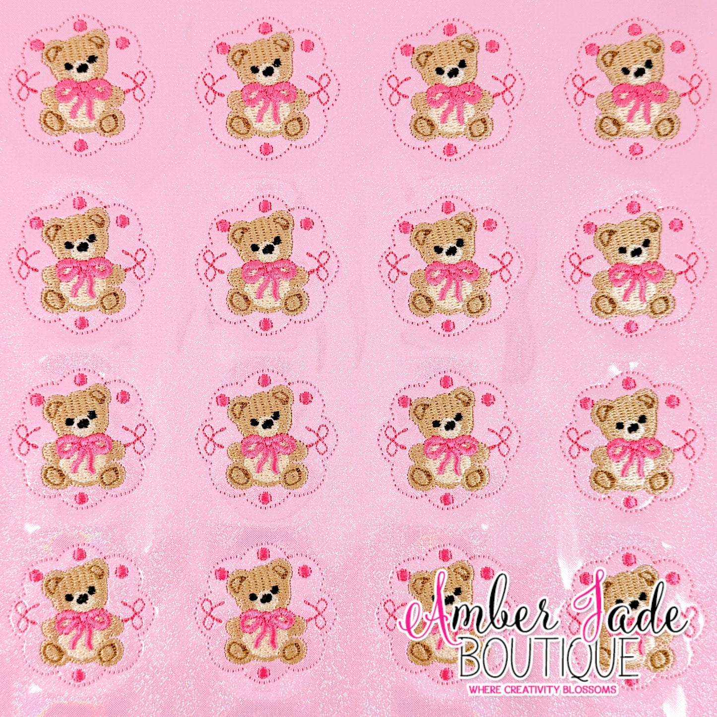 Scalloped Teddy Bear