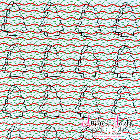 *LIMITED* LD Cake Tree - Patterned Faux Leather 2