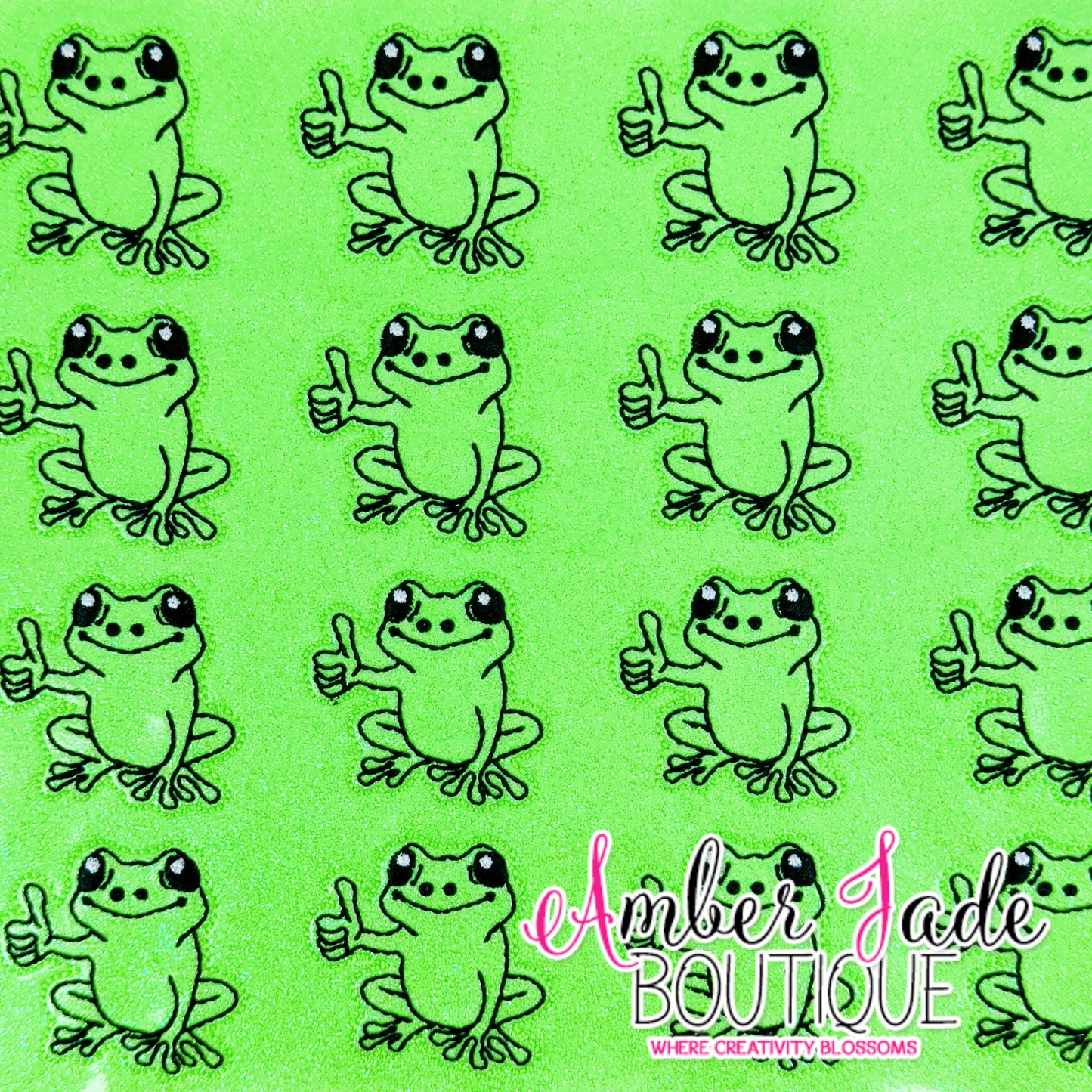 Thumbs Up Frog