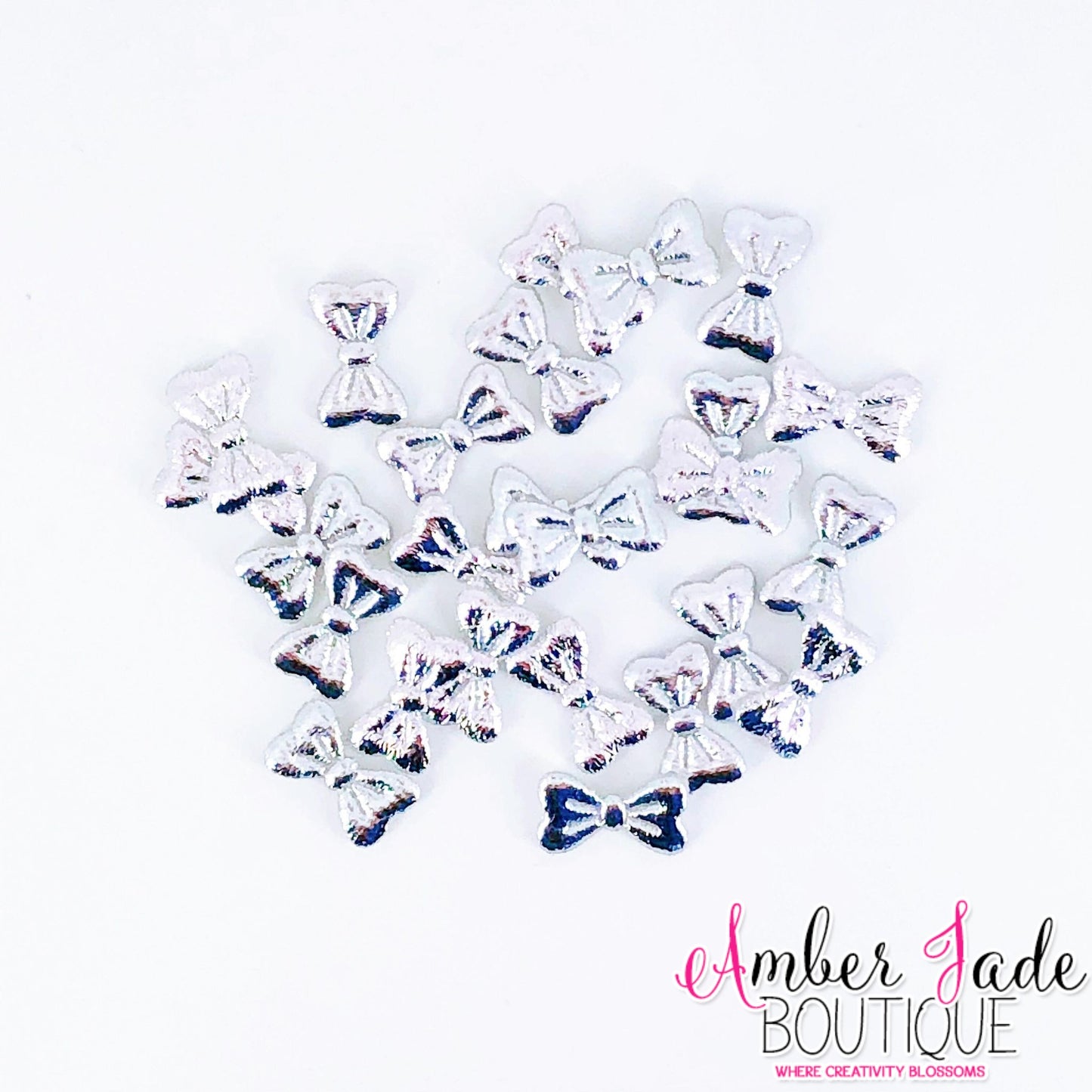 Mini Silver Bows