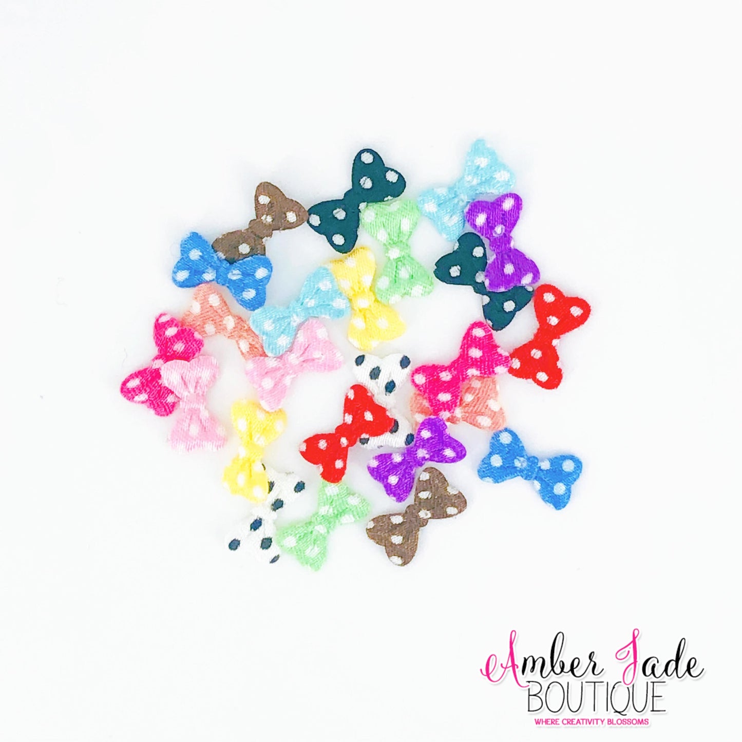 Polka Dot Mini Bows