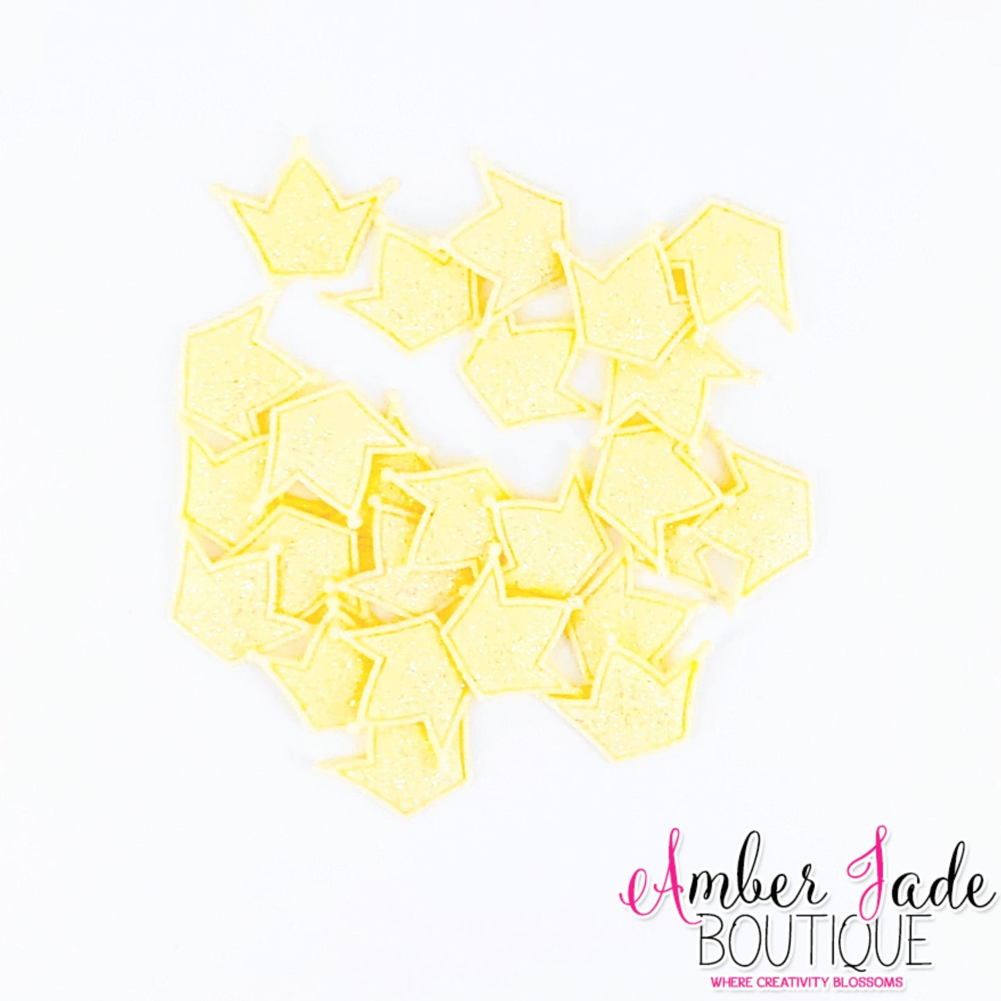 Mini Crowns Pastel Yellow
