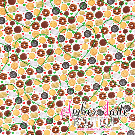 *LIMITED* GS Cookie Heart White (Vegan Leather)