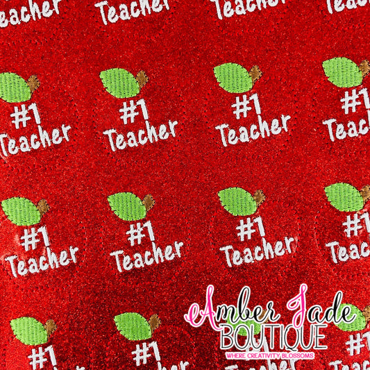 #1 Teacher Apple