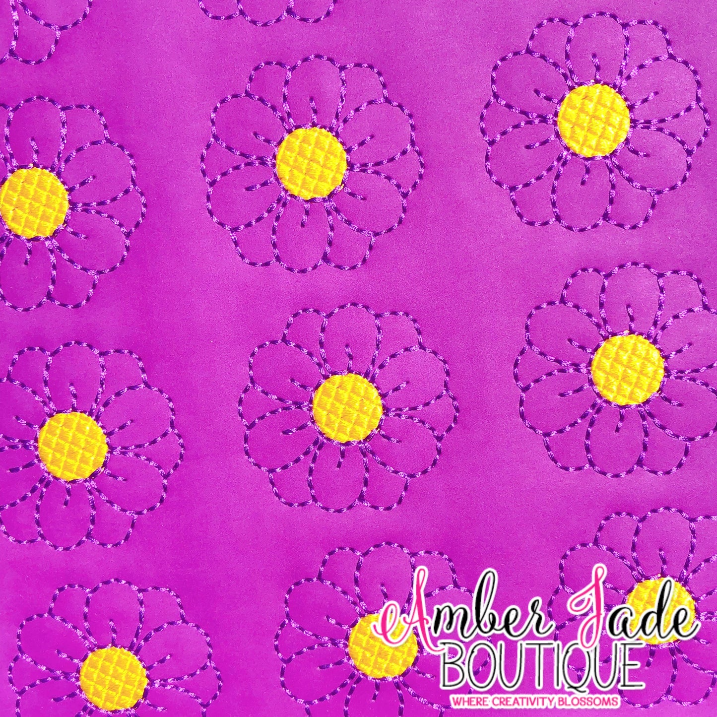 UV Color Changing Flower (Purple)