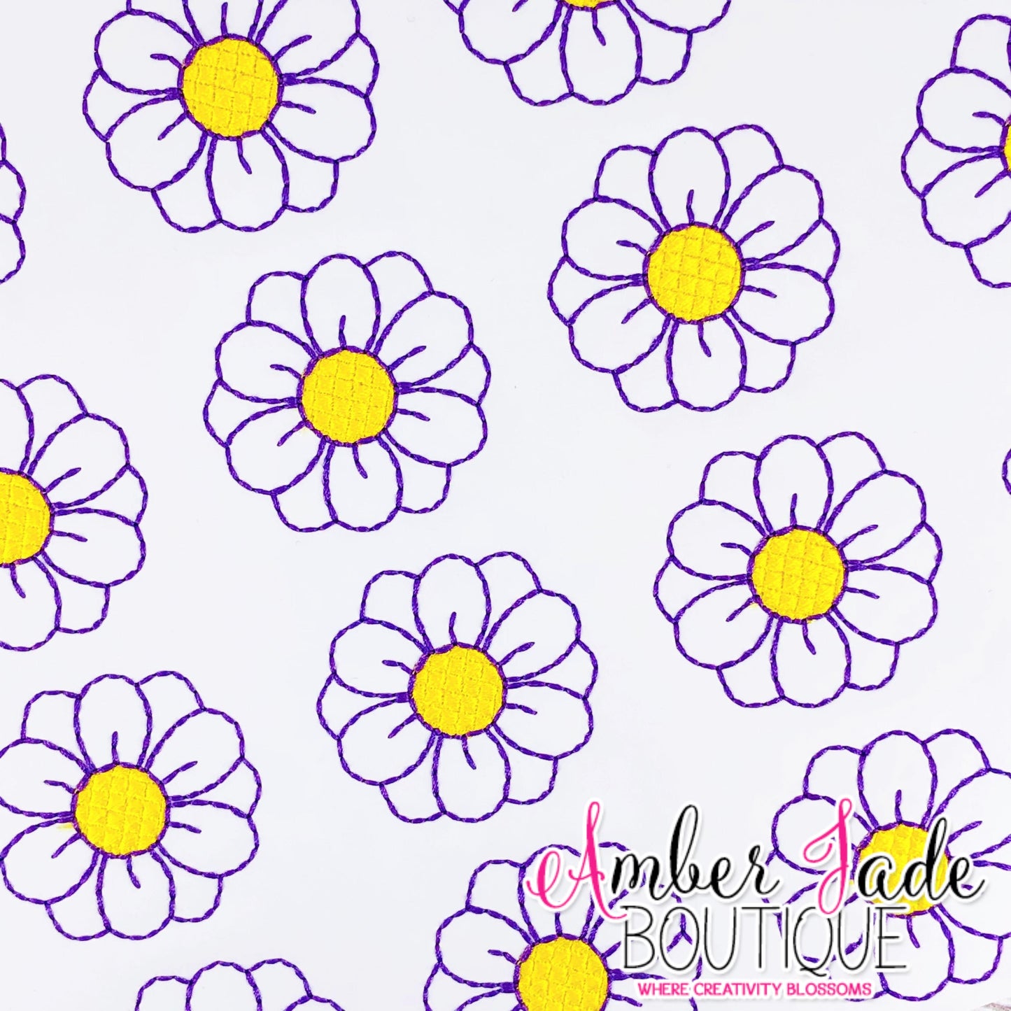 UV Color Changing Flower (Purple)