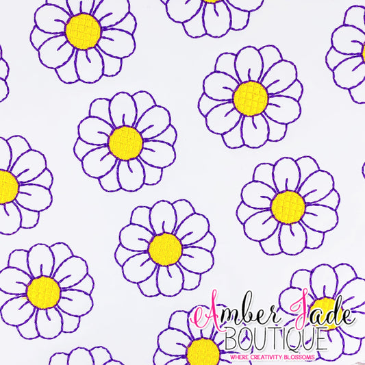 UV Color Changing Flower (Purple)