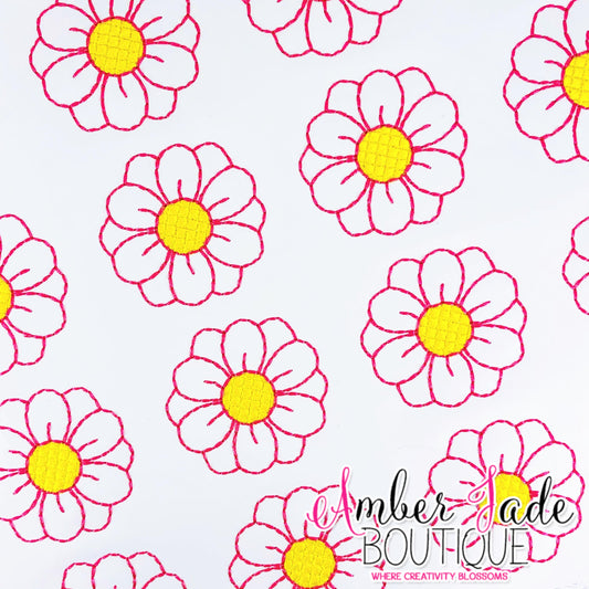 UV Color Changing Flower (Pink)