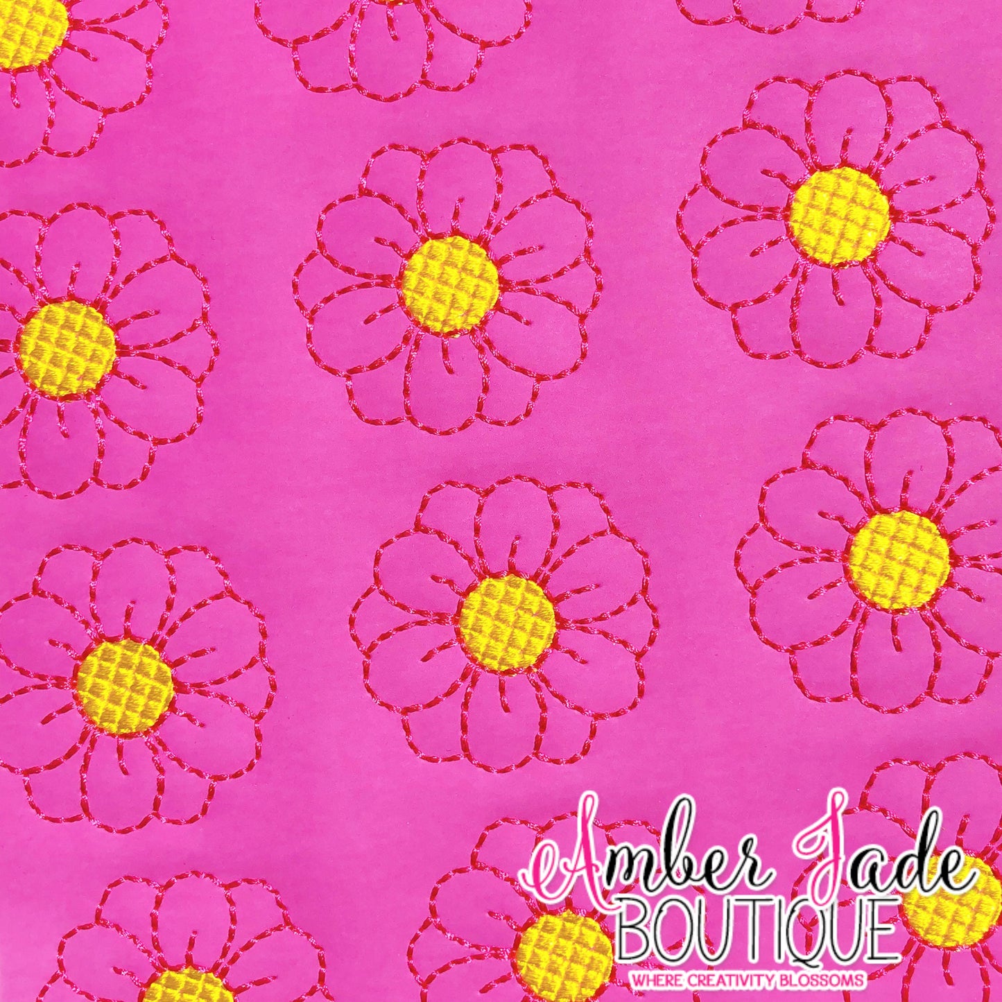 UV Color Changing Flower (Pink)