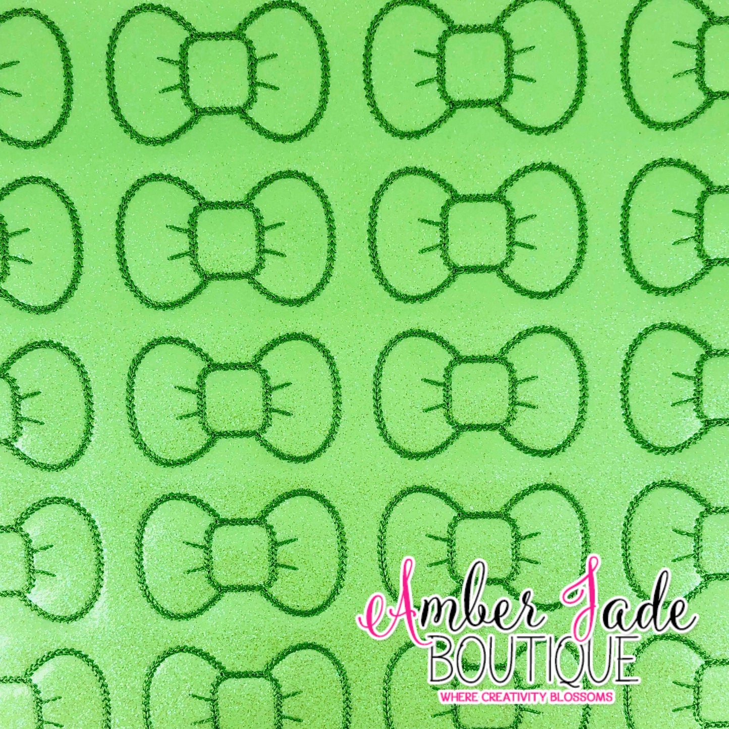 Bows - Glow In The Dark - Green