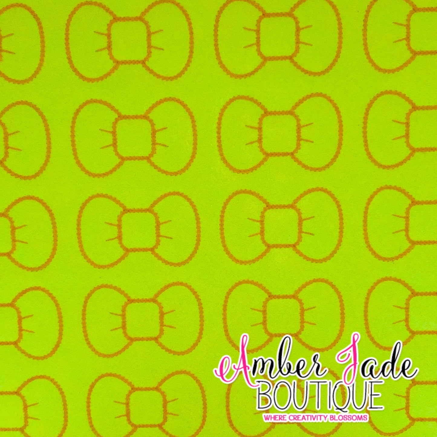 Bows - Glow In The Dark - Yellow