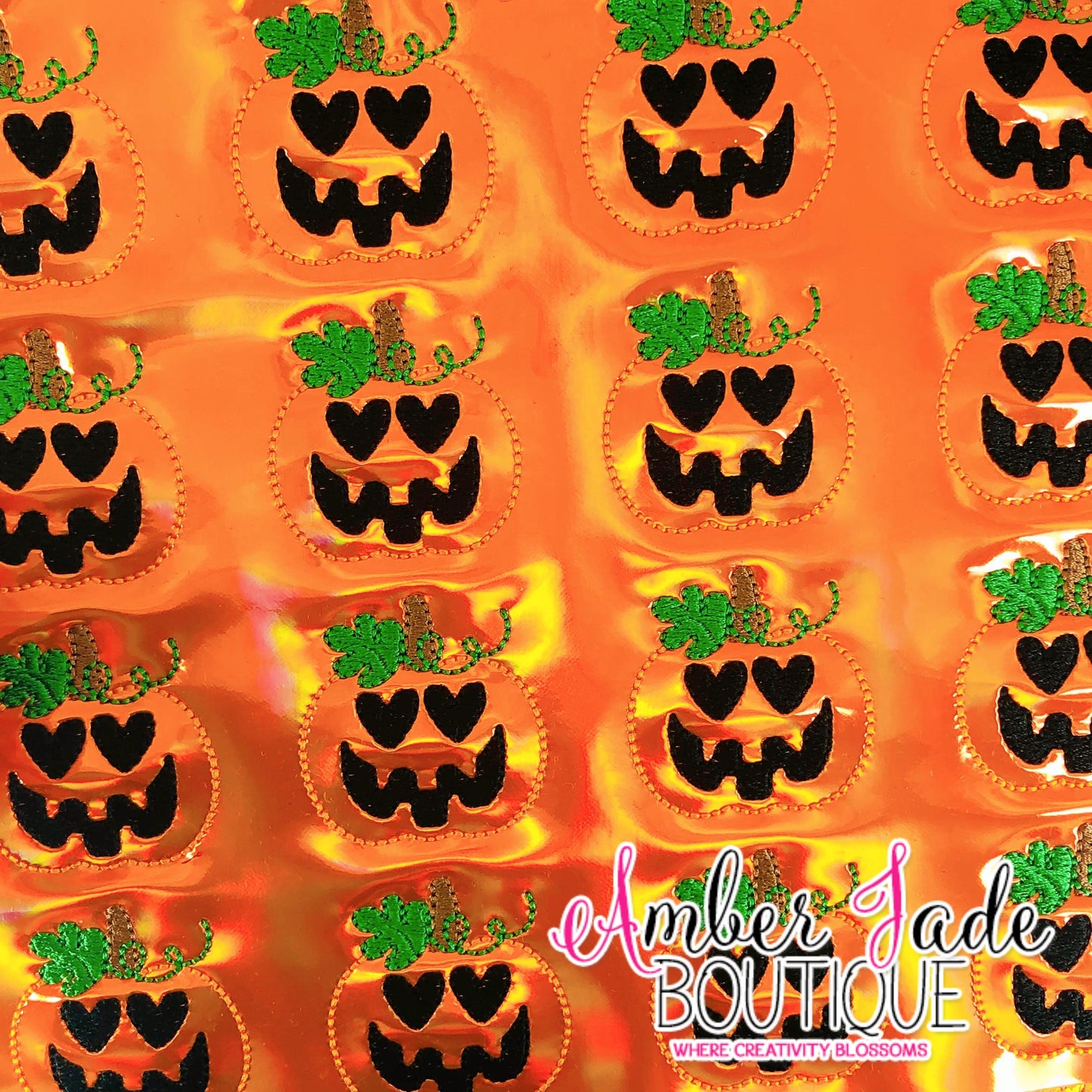 Pumpkin Hearts (Holographic)