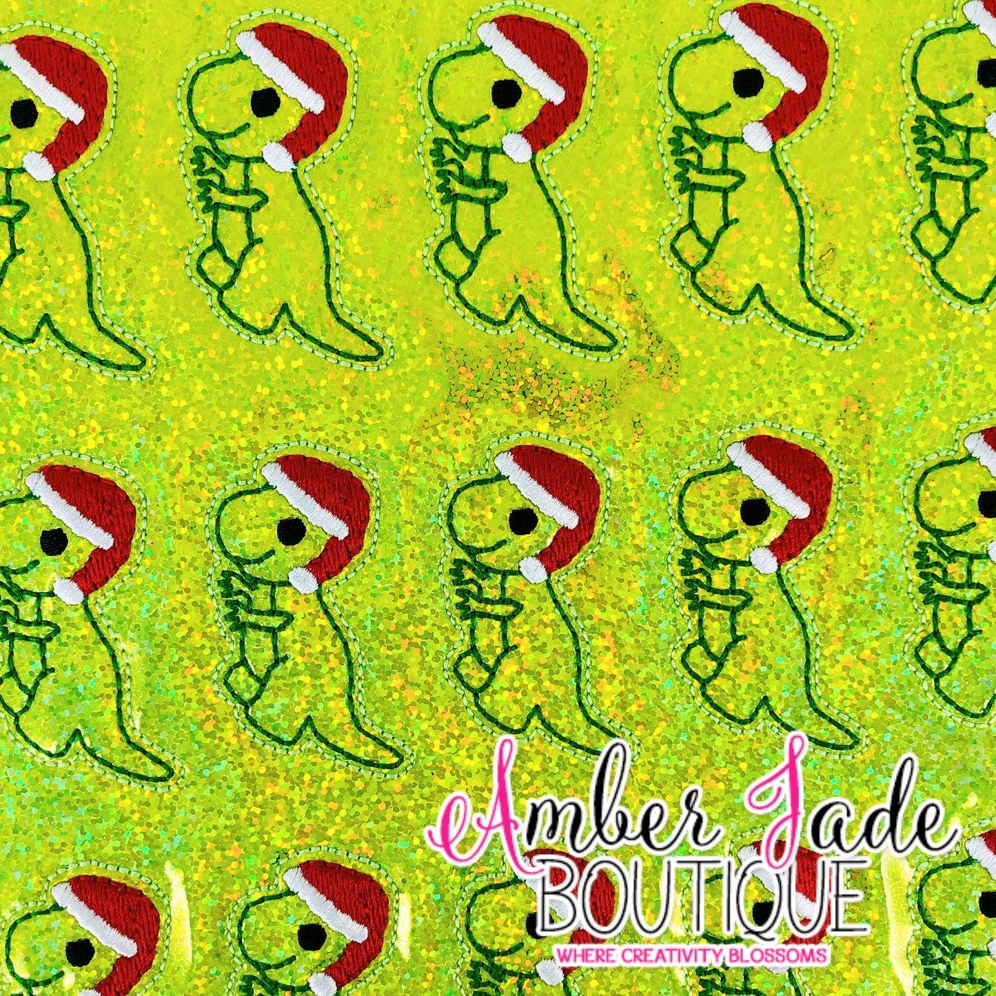 Dino Wearing Santa Hat *Exclusive Design*