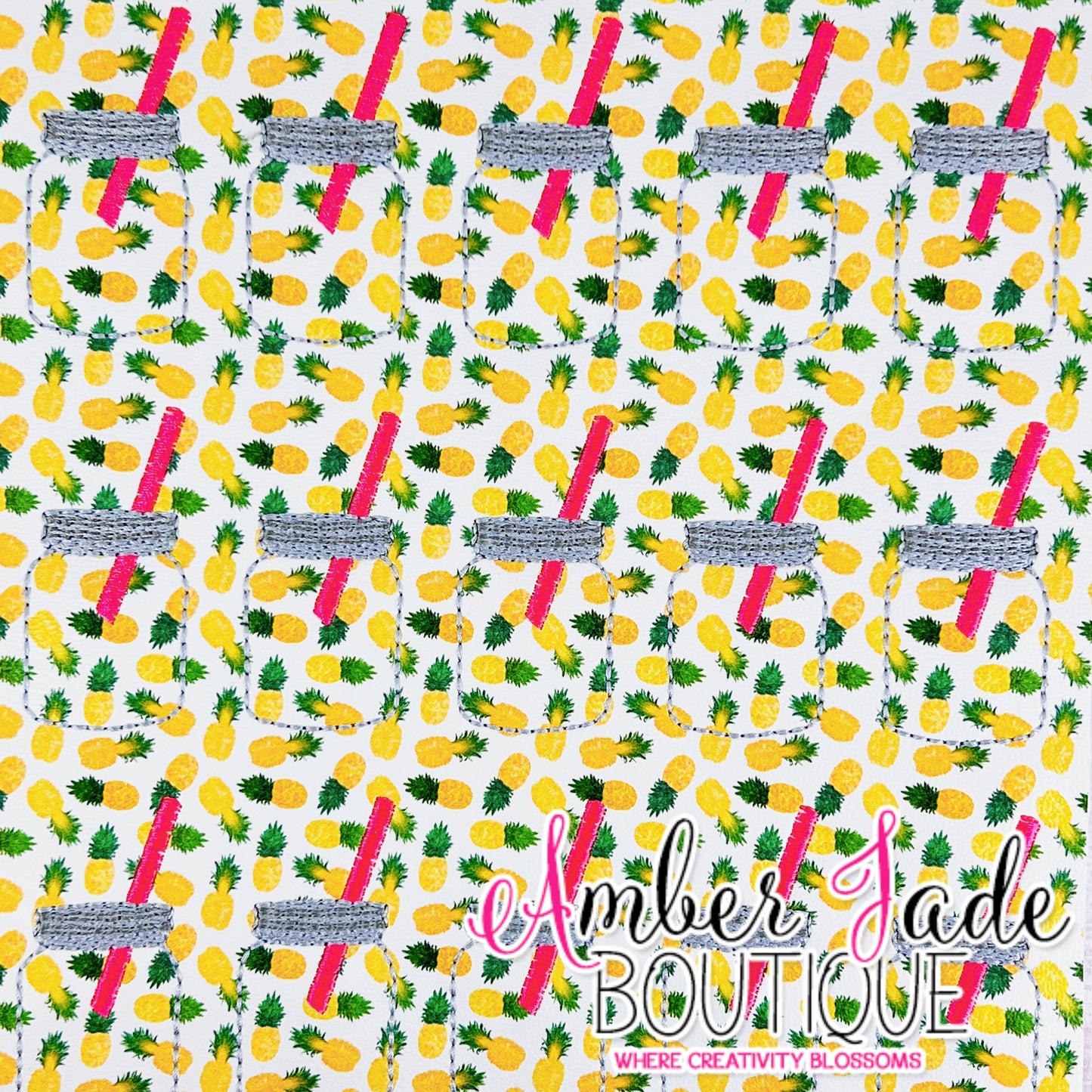 Mason Jar - Pineapple