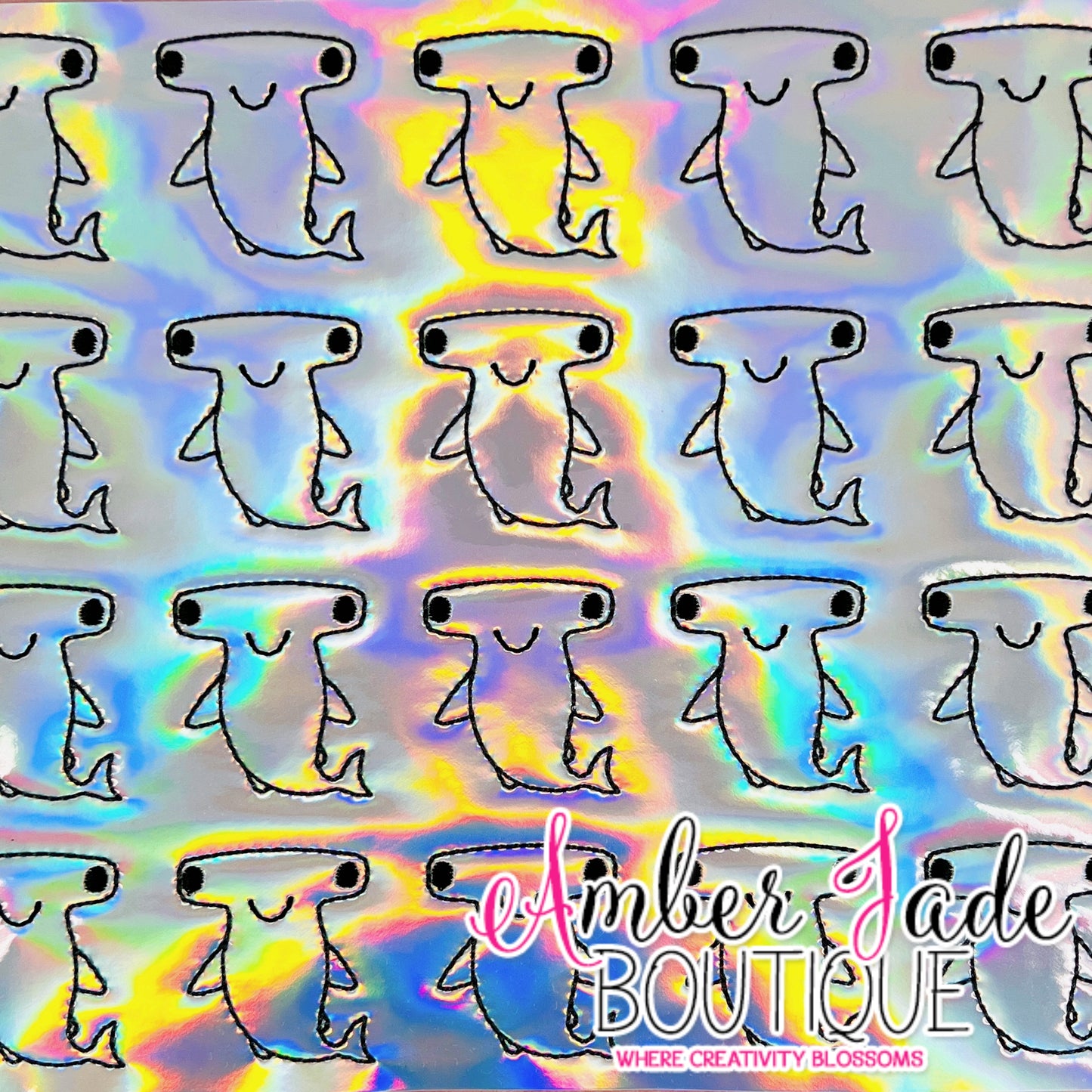 Hammer Head Shark - Holographic