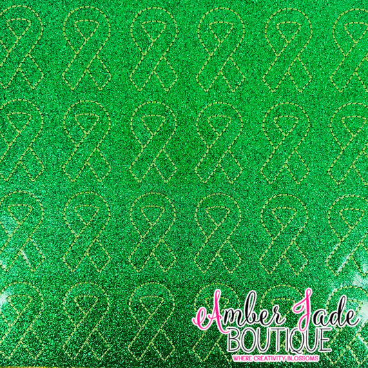 Awareness Ribbon - Emerald