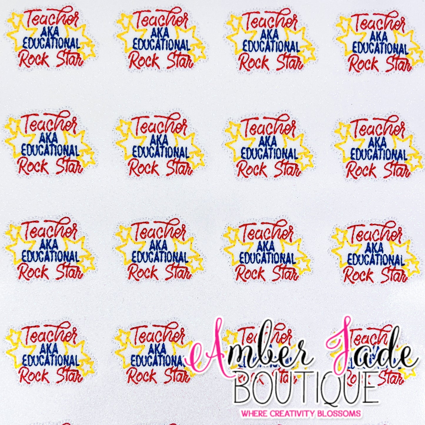 Teacher AKA Educational Rockstar