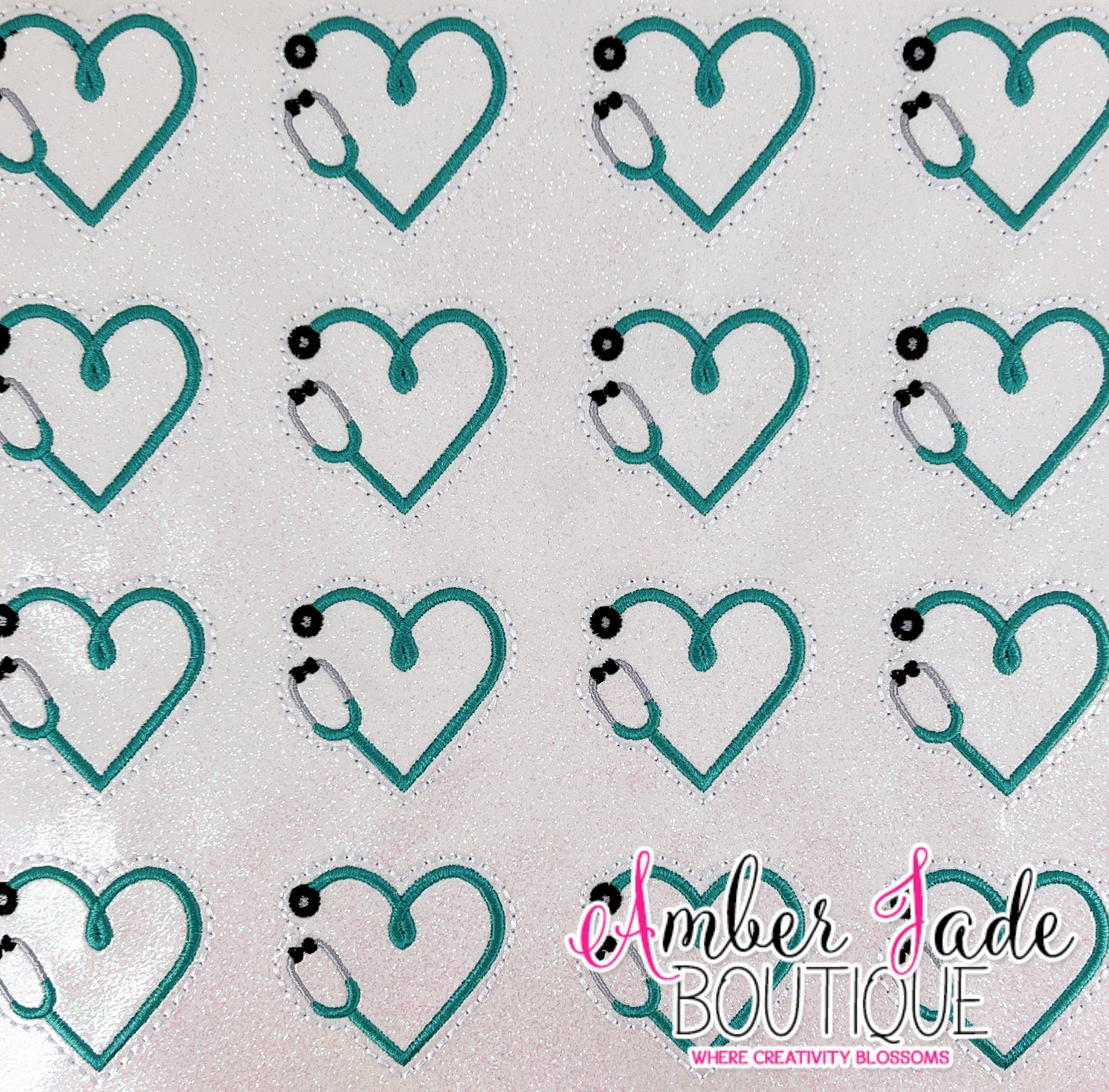 Heart Stethoscope - Teal