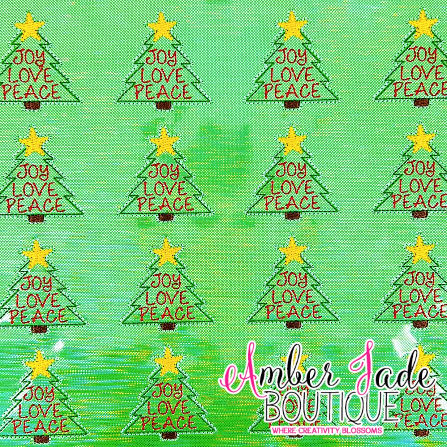 Christmas Tree- Joy Love Peace