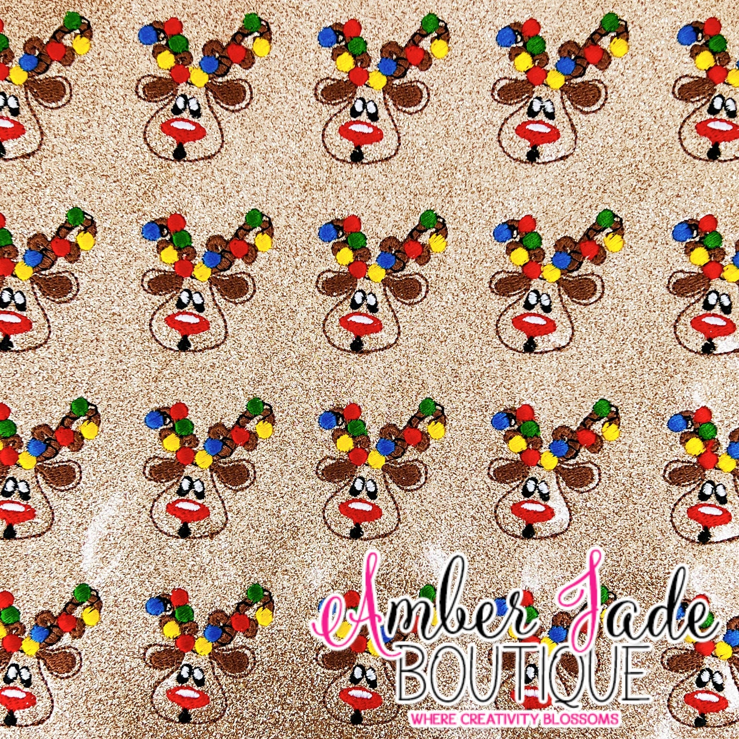 Reindeer Vintage with Lights