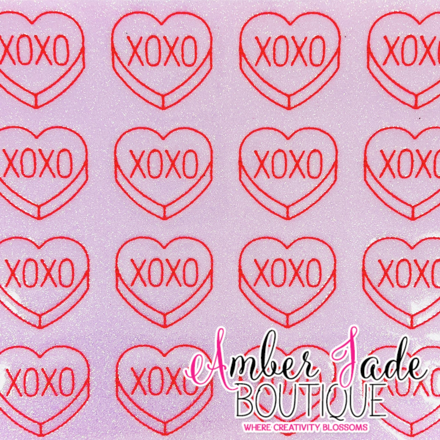 Conversation Heart - XOXO