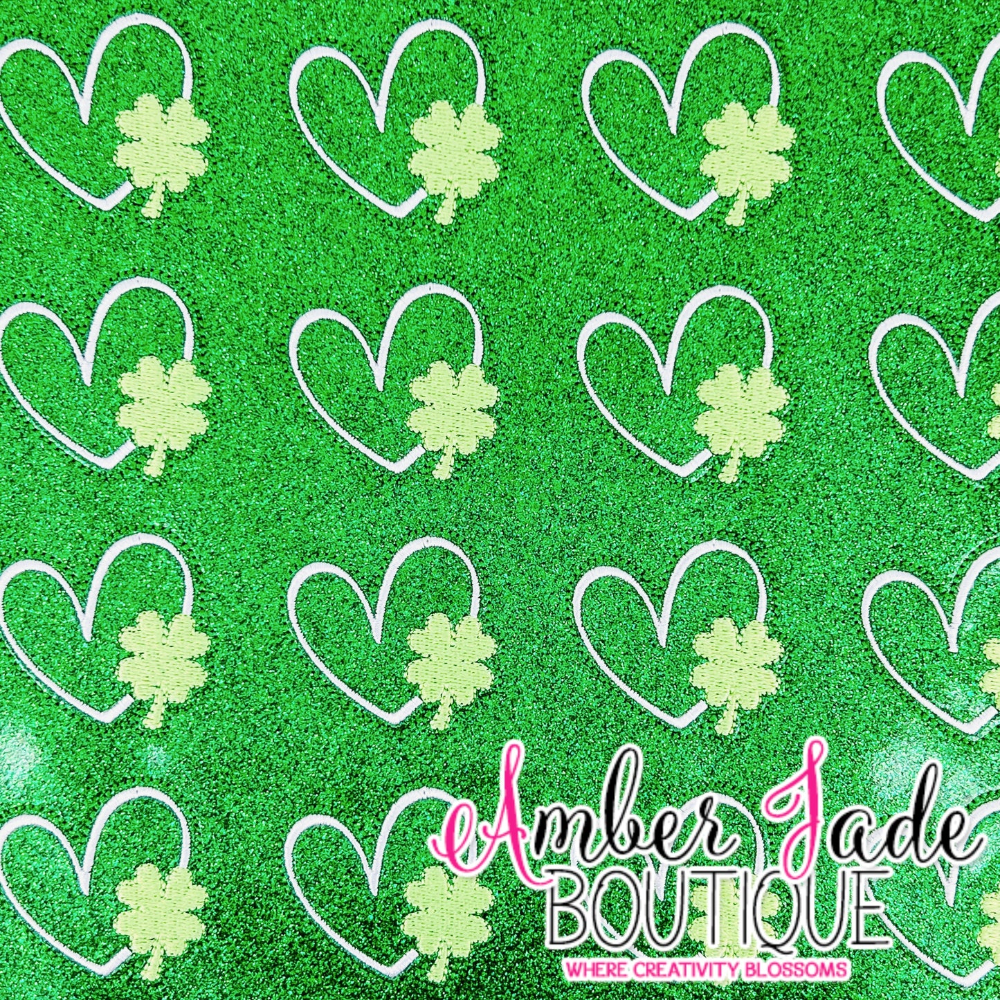 Four Leaf Clover Heart