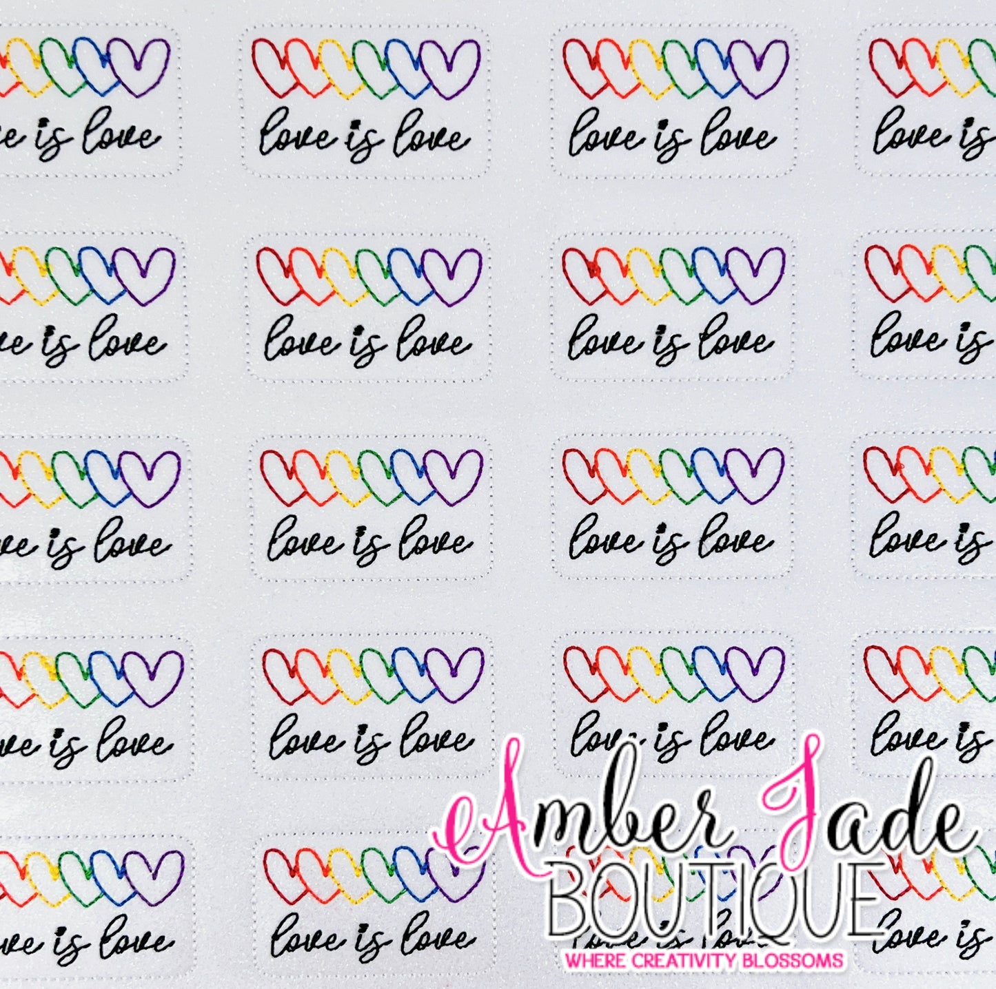 Pride Hearts - Love is Love