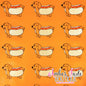 Weiner Dog - Ketchup (Set of 3)
