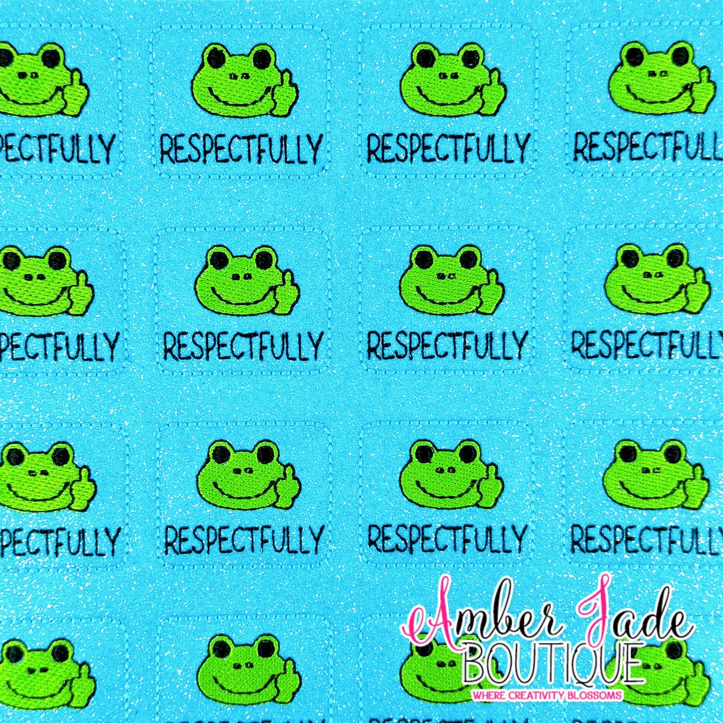 Respectfully Frog