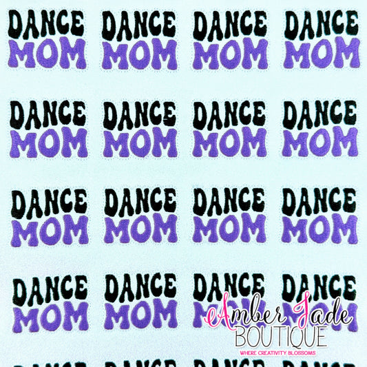 Dance Mom - Purple
