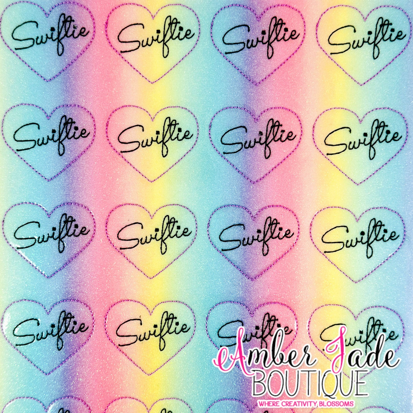 TS - Swiftie Heart - Rainbow #2